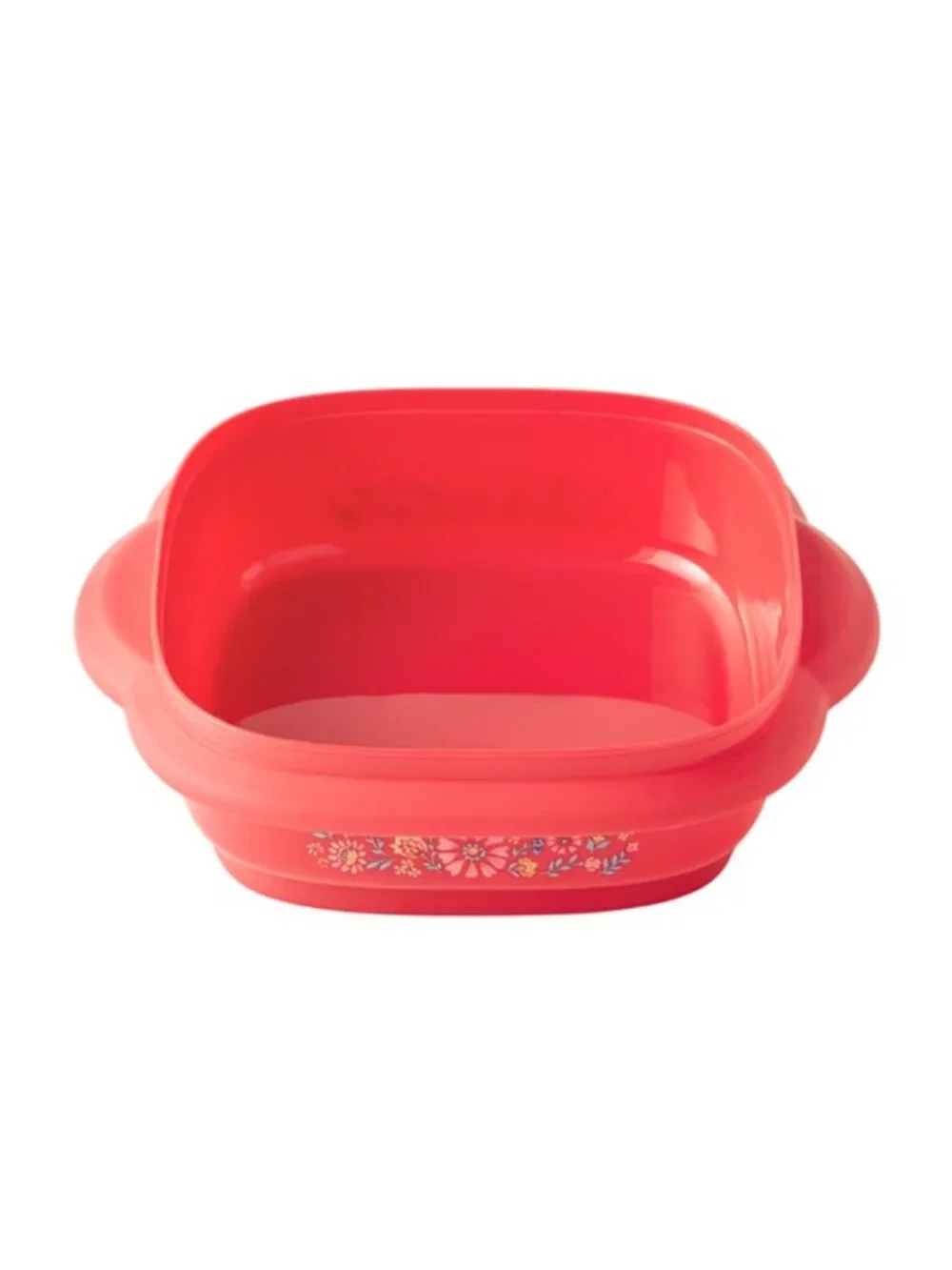 The Pioneer Woman Home Red 3-Cup Capacity Plastic 2 Pack Food Storage Container